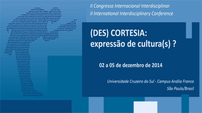 II Congresso Internacional (Des) Cortesia