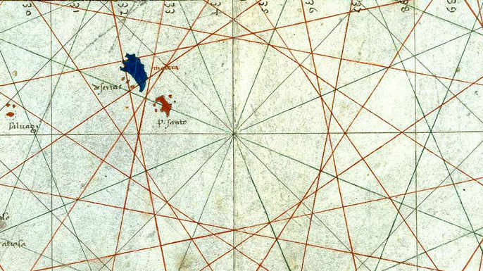 cartografia náutica do Mediterrâneo