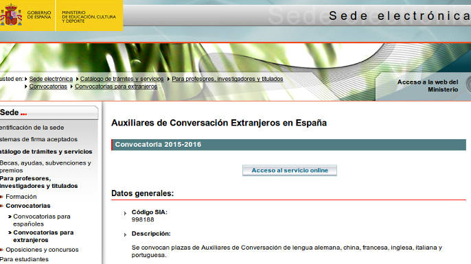 Assistentes de Conversação de língua portuguesa para Espanha