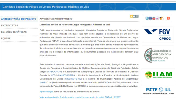 Cientistas Sociais de Língua Portuguesa