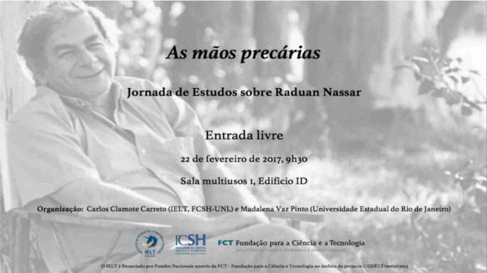 As mãos precárias: jornada de estudos sobre Raduan Nassar