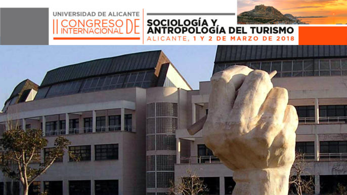Chamada de trabalhos para o II Congresso Internacional de Sociologia e Antropologia do Turismo | Alicante, março 2018.