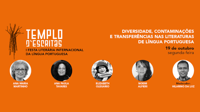 Templo D'Escritas | Mesa “Diversidade, contaminações e transferências nas literaturas em língua portuguesa