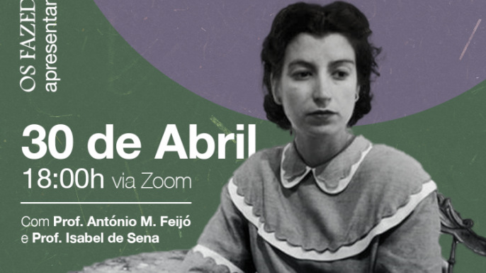 Conversa online sobre Mécia de Sena e o seu papel na organização e publicação do espólio de Jorge de Sena