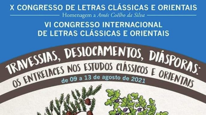 X Congresso de Letras Clássicas e Orientais | Evento online, 09 a 13 de agosto de 2021