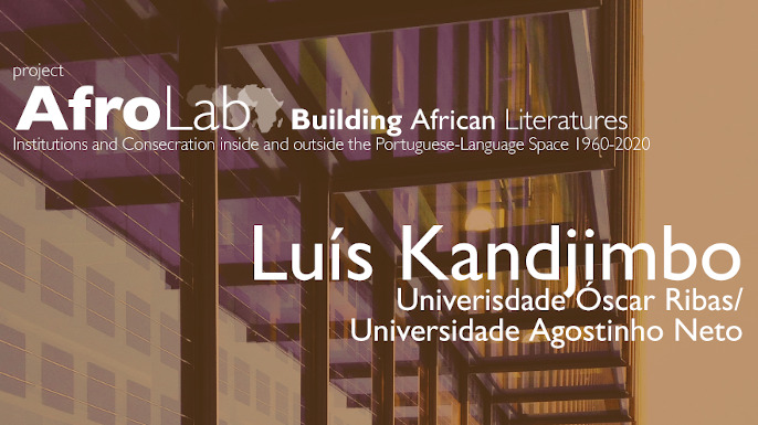 Conferência de Luís Kandjimbo | Faculdade de Letras da Universidade de Lisboa, 15 de Novembro, 18h00, Anfiteatro III