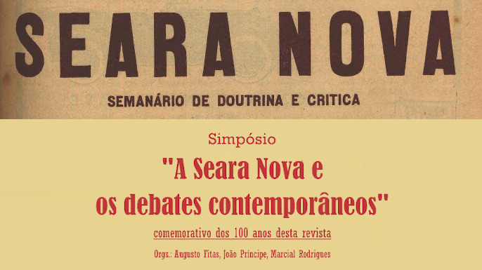A Seara Nova e os debates contemporâneos | 26 de novembro de 2021