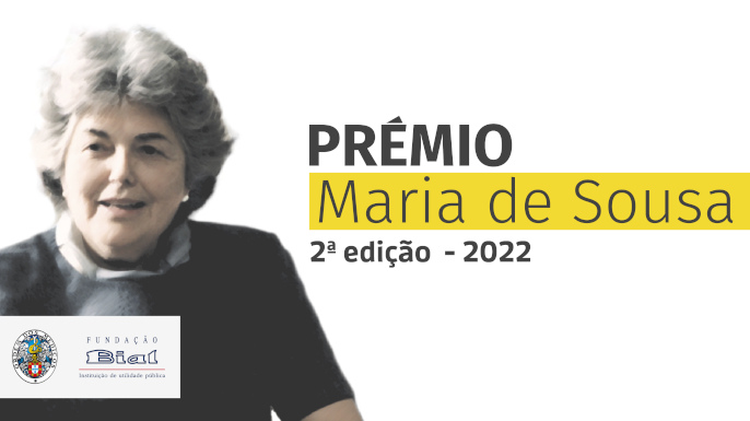 Prémio Maria de Sousa: 2ª edição - 2022 | Candidaturas abertas até 31 de maio de 2022