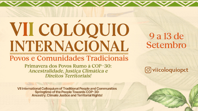 VII Colóquio Internacional Povos e Comunidades Tradicionais | 09–13 setembro 2024, Universidade Estadual de Montes Claros - Unimontes