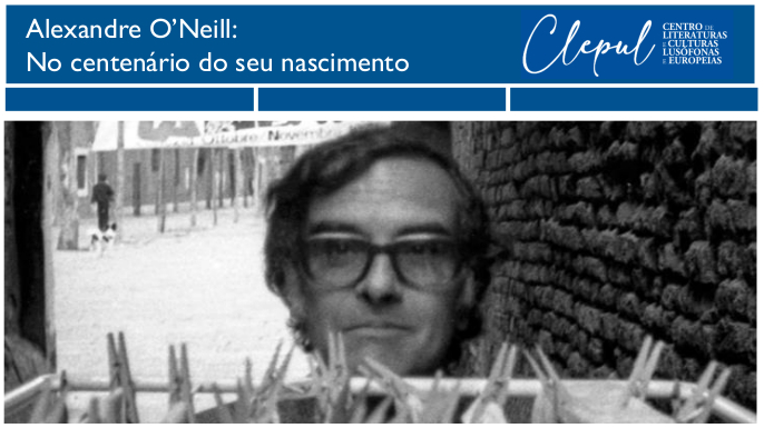 A Tristeza Contentinha de Alexandre O’Neill | Evento online a acontecer no dia 1 de outubro de 2024