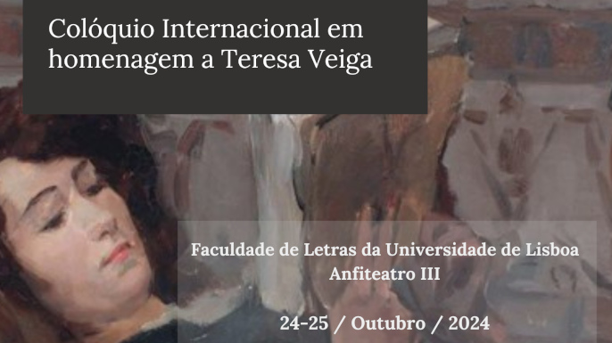A Novíssima Ficção Portuguesa | ​Colóquio Internacional em Homenagem a Teresa Veiga | Lisboa, 24 e 25 de Outubro de 2024