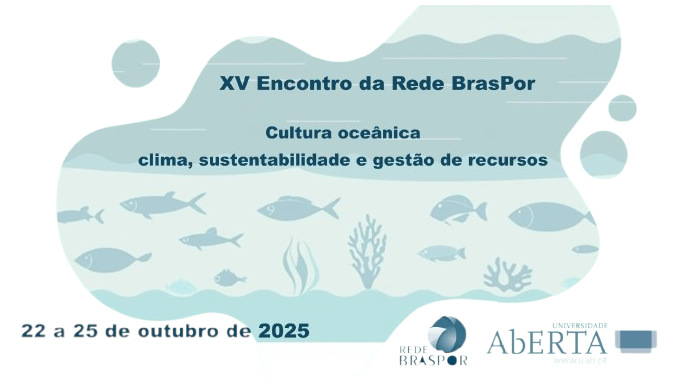 XV Encontro da Rede BrasPor – Cultura oceânica – clima, sustentabilidade e gestão de recursos, 22 a 25 de Outubro de 2025