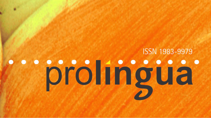 Chamada da Revista Prolíngua