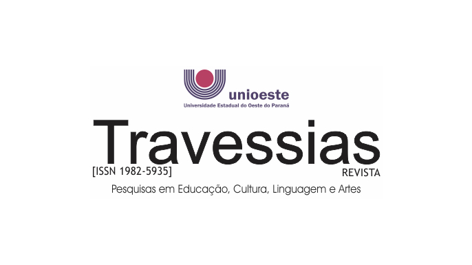 Chamada da revista Revista Travessias