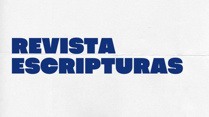 Chamada para publicação da revista Escripturas