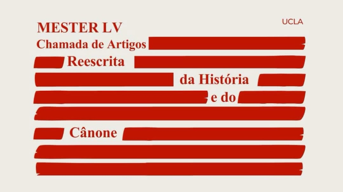 Chamada para artigos da Mester, revista acadêmica do Departamento de Espanhol e Português da UCLA