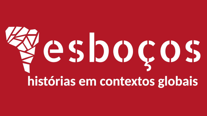 Chamada da revista brasileira Esboços