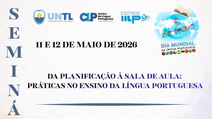 Oficina pedagógica sobre ensino do português com inscrições abertas