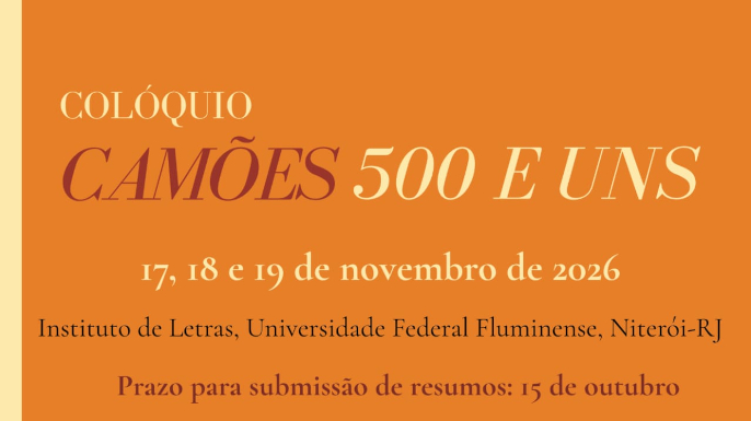 Colóquio Camões 500 e uns na Universidade Federal Fluminense