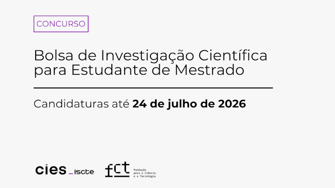 CIES-Iscte abre Bolsa de Iniciação Científica em História