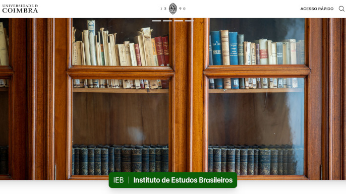 IEB Universidade de Coimbra: novo site