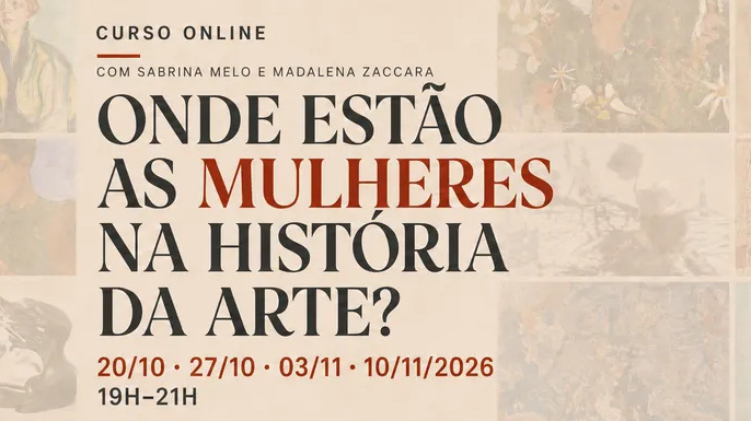 Curso: Onde estão as mulheres na História da Arte?